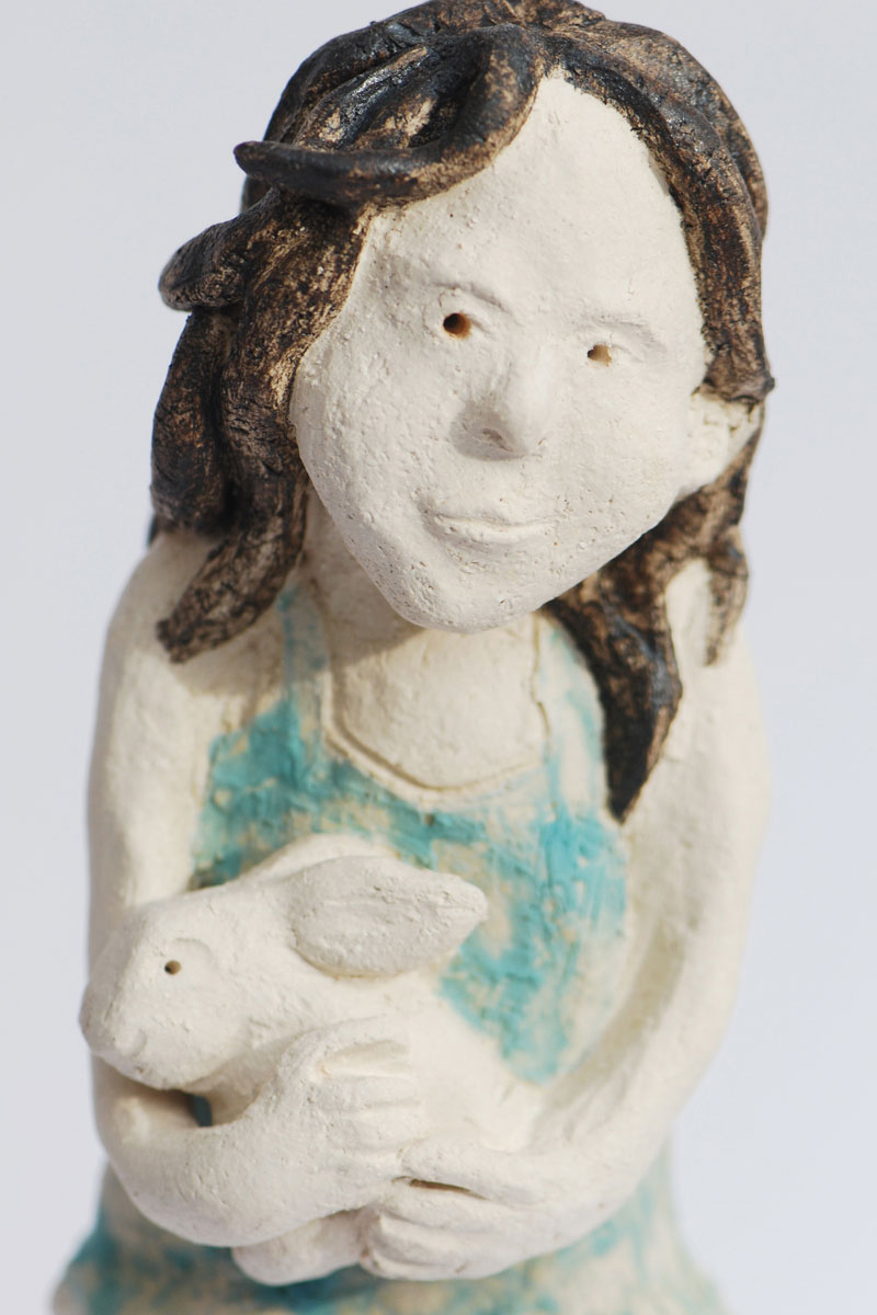 Ceramic figure by Ashley James