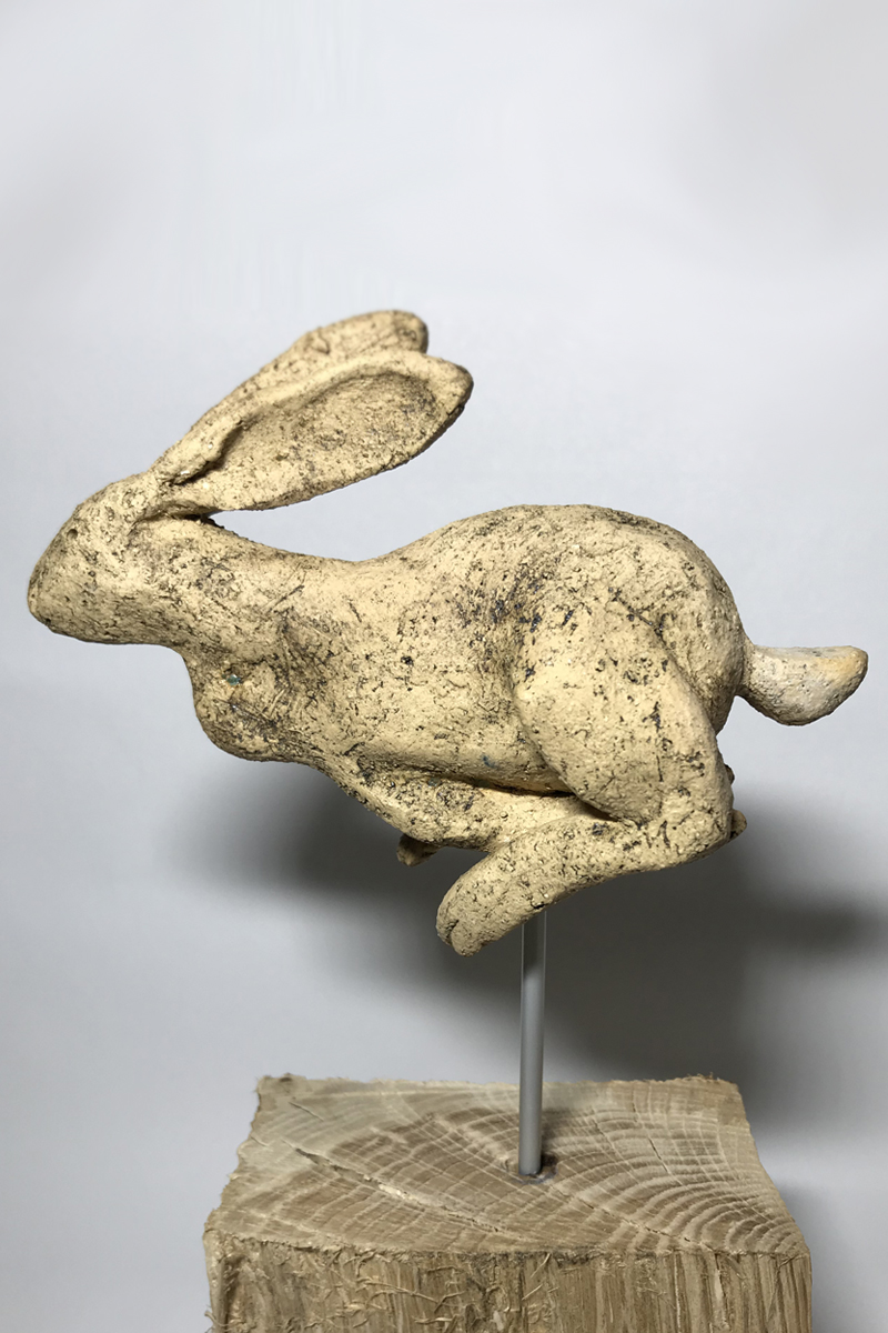 Ceramic Hare by Ashley James